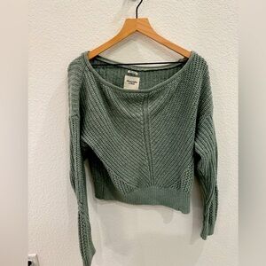 Abercrombie & Fitch Off Shoulder Sweater